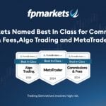 FP Markets Named Best In Class for Commissions & Fees, Algo Trading and MetaTrader