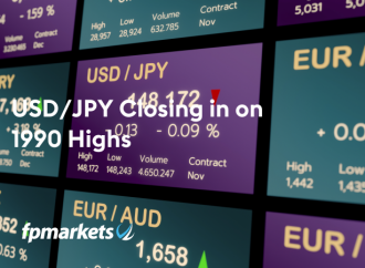 USD/JPY Closing in on 1990 Highs